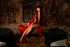 Orange Velvet Robe